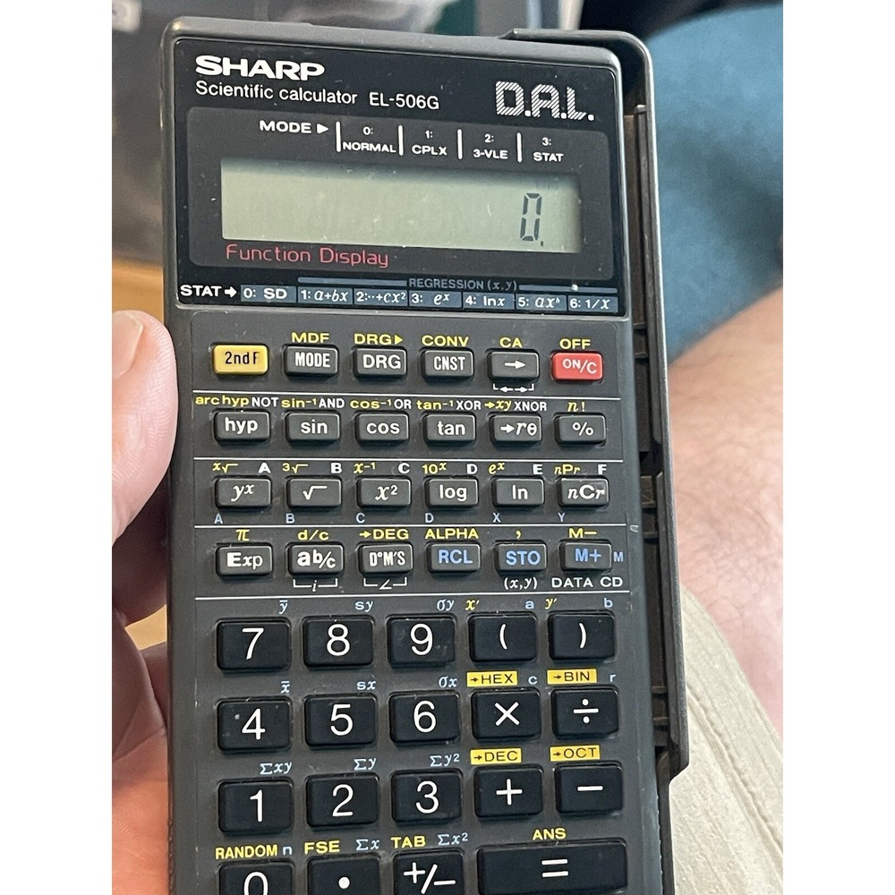 Sharp‎ EL-506G Scientific Calculator